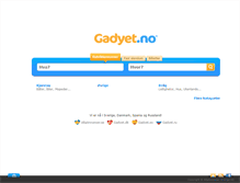 Tablet Screenshot of gadyet.no