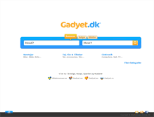 Tablet Screenshot of gadyet.dk